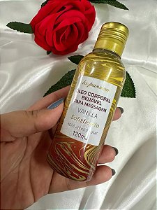 Óleo Corporal Beijável Vanilla para Massagem