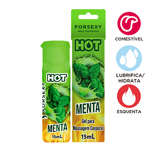 Gel Beijável para Sexo Oral Menta Hot