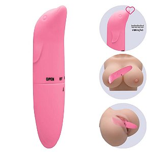 Vibrador Golfinho Ponto G Rosa