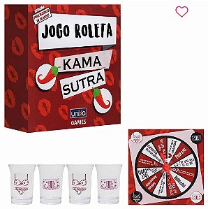 Jogo para Casal Roleta Kama Sutra