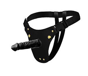 Cintaralho Regulável Prótese Preto 19 x 4 cm