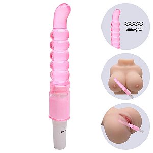 Vibrador Bastão Anal G-Spot Multivelocidades