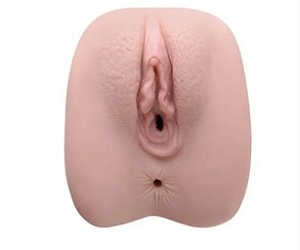 Masturbador Masculino Lanterna Duplo Vagina e Ânus