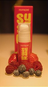 Gel Sugador Pulsador Líquido Sugalik Frutas Vermelhas
