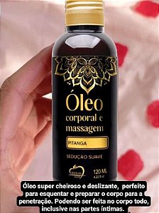Óleo de Pitanga para Massagem Sensual 120ml