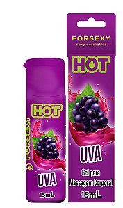 Gel Comestível para Sexo Oral Beijo Uva Esquenta