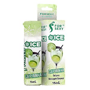 Gel Comestível para Sexo Oral Beijo Caipirinha Gela