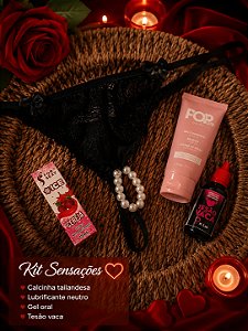kit Erótico Sensações Dia dos Namorados
