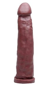 Prótese Pênis de Borracha Maciça Grande 28,5 x 5,4cm
