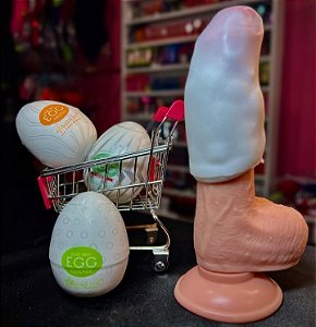 Egg Masturbador Masculino Texturizado Stud