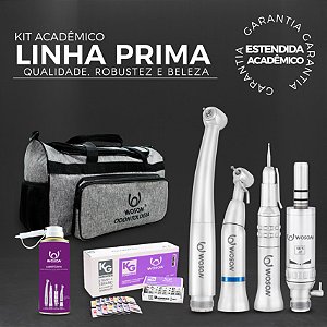 Kit Acadêmico Prima PB (4PEÇAS) + KIT BROCA KG  SORENSEN (20PÇ)