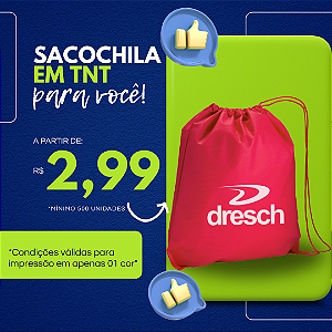 PROMOÇÃO SACOCHILA TNT