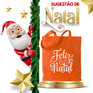 SACOLA DE TNT SUGESTÃO DE NATAL
