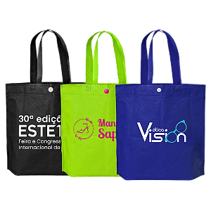 SACOLAS DE TNT - SOB MEDIDA