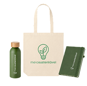 SACOLA EM ALGODÃO CRU KIT - SOB MEDIDA