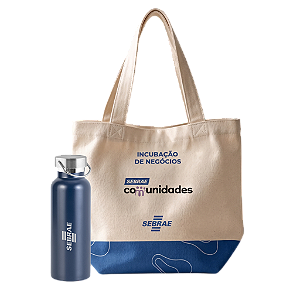SACOLA EM ALGODÃO CRU KIT - SOB MEDIDA