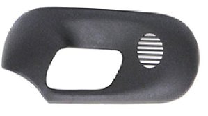 Moldura Maçaneta Interna Dianteira Corsa 1994 até 2001 Preto Lado Esquerdo Sem Vidro Eletrico