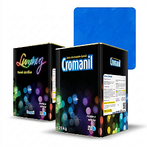 KIT Cimento Queimado 18L + 1 Verniz Acrílico 18L - Anil