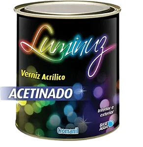 Verniz Acetinado Acrilico Base Água Cromanil 900ml
