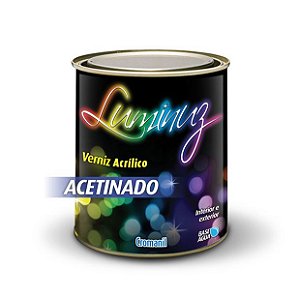Verniz Acrílico Acetinado Incolor - Lata 900ml