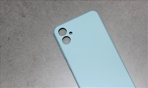 Capa Case Silicone Para Novo Samsung Galaxy A04e - Azul Ceu
