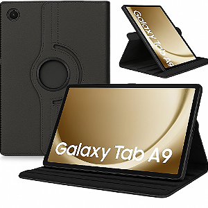 Capa Case Giratória para novo Galaxy Tab A9 de 8.7 Polegadas