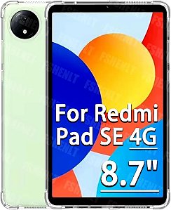 Capa Case Antishock em TPU para Novo Redmi Pad SE DE 8.7 POLEGADAS
