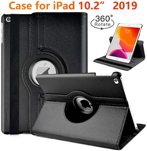 Capa Case Giratoria para Novo iPad 2019 De 7a Geração De 10.2