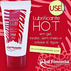 Gel Lubrificante Love Lub Hot  60g La Pimienta
