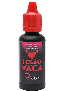 Tesão De Vaca Excitante Gotas 20Ml K-Lab