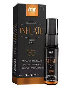 Inflate Gel Masculino 15ml | Intt Cosméticos - Potência e Sensação