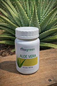 Aloe Vera 120cáps 500mg ( FITOGREEN)
