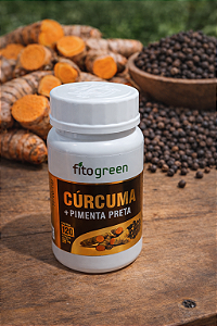 Cúrcuma com Pimenta Preta 120cáps 500mg (FITOGREEN)