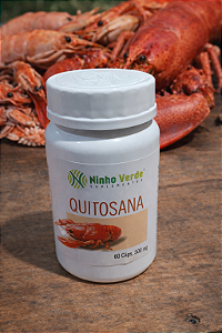 QUITOSANA 60cáps 500mg (NINHO VERDE)