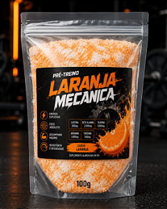 Pré-treino Laranja mecânica( Arginina,Taurina,Inositol e Vítaminas) - 100g