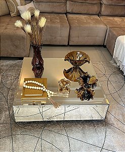 MESA DE CENTRO BISOTE ( 70 X 70 X 35 )