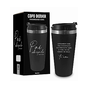 Copo Denver Emborrachado Pai Obrigado