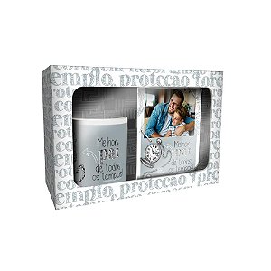 Caixa Presente com Porta-Retrato e Caneca – Melhor Pai