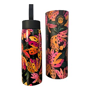 Garrafa Farm Que Sede 500ml Flor de Banana