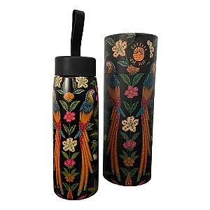 Garrafa Farm Que Sede 500ml Samba das Araras