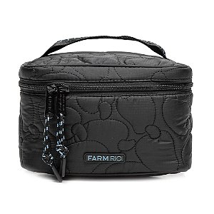 Necessaire Farm Me Leva Liso Preta