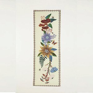 Tapete Yoga Farm Jardim Brilhante 180x60 cm