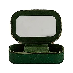 Porta Joia Farm Puffer Verde