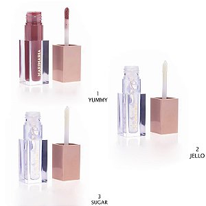 Gloss Labial Mari Maria Glassy Lips Cores Novas - Mari Maria