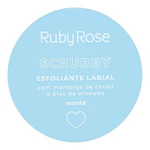 Scrubby Esfoliante Labial Menta - Ruby Rose