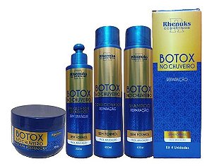 Kit Botox no Chuveiro Rhenuks 4 Produtos