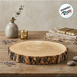 Enfeite Decorativo de Tronco - 01 unidade - ArtLille - Rizzo Embalagens