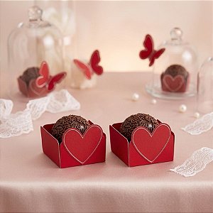 Forminha para Doce - 24 unidades - Cromus Festa Romântica - Rizzo