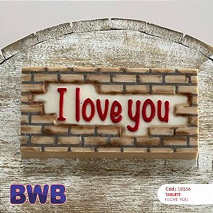 Forma de Acetato Tablete I Love You Especial Cód. 10166 BWB Rizzo