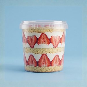 Pote com Lacre Redondo 500ml - Plastilânia
